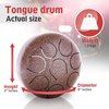 Pyle Steel Pan Tongue Drum – Hand Pan Percussion With Carry Bag PHDRUM84